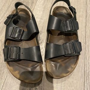 Birkenstocks Milano in black